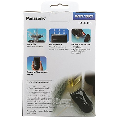 Panasonic Electric Razor for Men, Cordless Wet Dry Lightweight Shaver with Er...