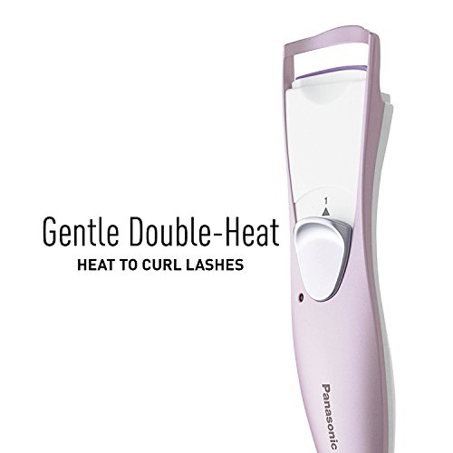 Panasonic Heated Curved Eyelash Curler With Double Action Non-Stick Silicone ...