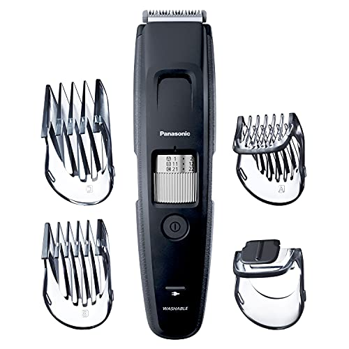 Panasonic Long Beard Trimmer for Men, 58 Length Settings and 4 Attachments fo...