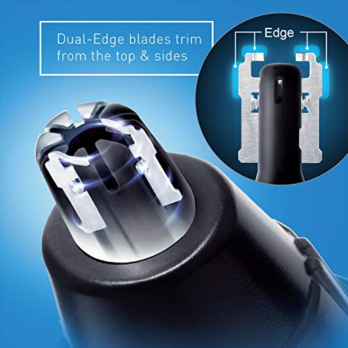 Panasonic Men’s Ear and Nose Hair Trimmer, Wet Dry Hypoallergenic Dual Edge B...