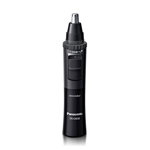 Panasonic Men’s Ear and Nose Hair Trimmer, Wet Dry Hypoallergenic Dual Edge B...