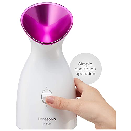 Panasonic Nano Ionic Compact Design with One-Touch Operation Facial Steamer w...