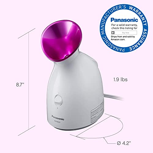 Panasonic Nano Ionic Compact Design with One-Touch Operation Facial Steamer w...