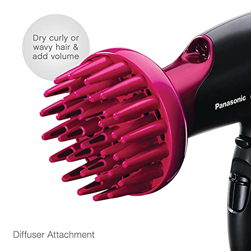 Panasonic Nanoe Hair Dryer, 1875 Watt Professional Blow Dryer for Smooth, Shi...