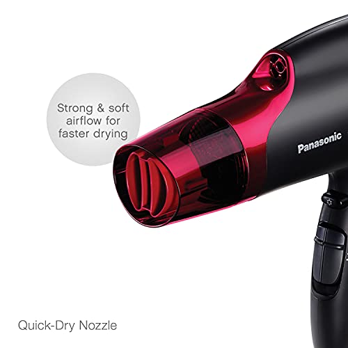 Panasonic Nanoe Hair Dryer, 1875 Watt Professional Blow Dryer for Smooth, Shi...
