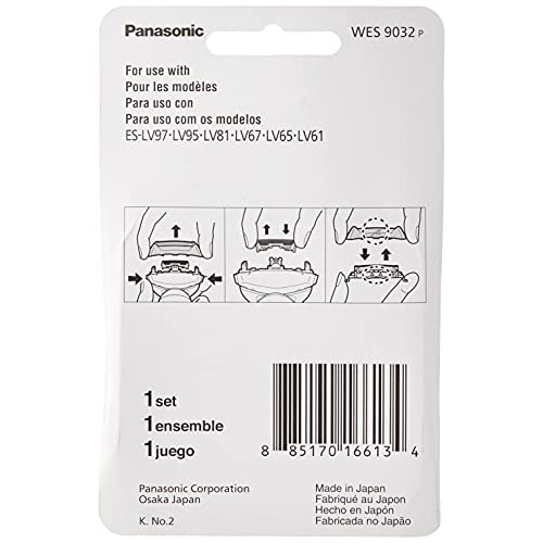Panasonic Shaver Replacement Outer Foil and Inner Blade Set WES9032P, Compati...