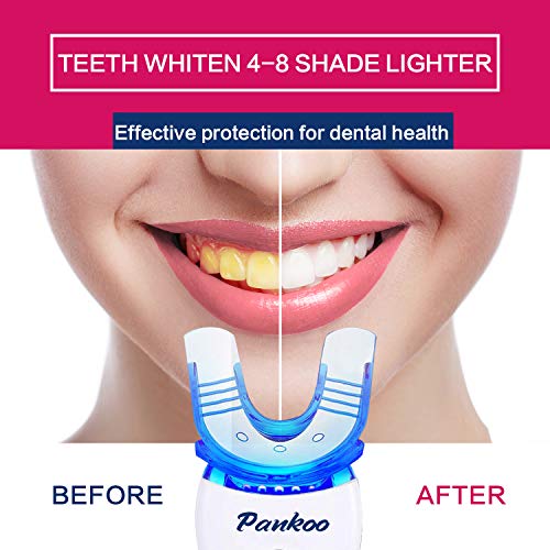 Teeth Whitening Kit with LED Light at Home for Sensitive Teeth,Professional T...