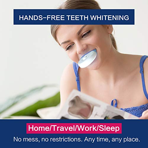 Teeth Whitening Kit with LED Light at Home for Sensitive Teeth,Professional T...