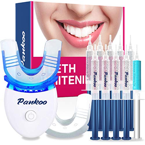 Teeth Whitening Kit with LED Light at Home for Sensitive Teeth,Professional T...