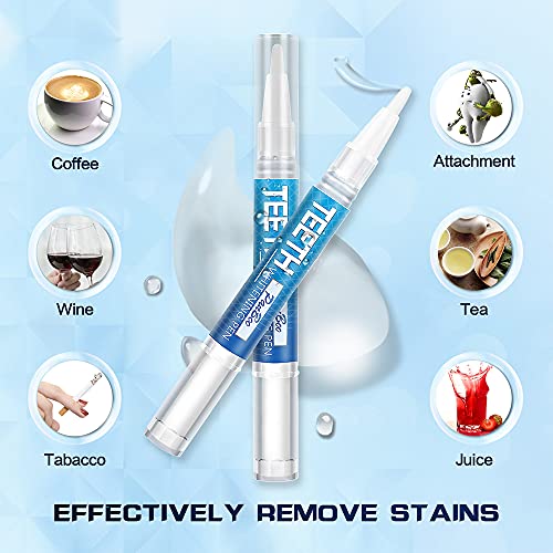 Teeth Whitening Pen- 4 No Sensitivity Pens, 40+ Whitening Treatments, Effecti...
