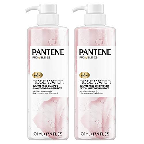 Pantene, Shampoo and Sulfate Free Conditioner Kit, Paraben and Dye Free, Pro-...