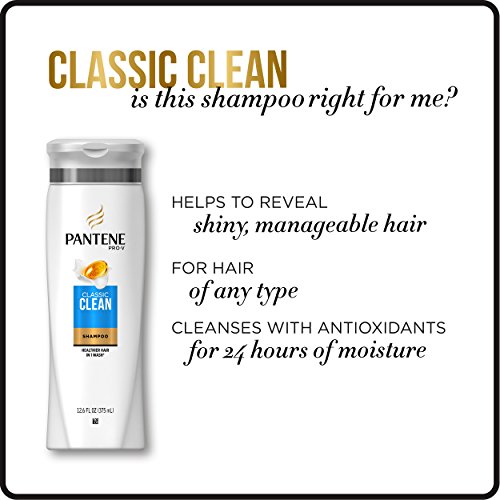 Pantene, Shampoo and Sulfate Free Conditioner Kit, Pro-V Classic Clean, 49.4 ...