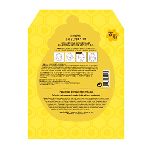 Papa Recipe Bombee Korean Skin Care Products and Tools, Facial Skincare Sheet...