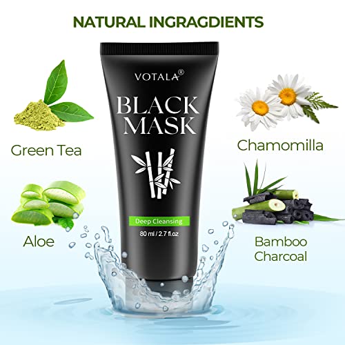 Blackhead Remover Mask, 100ML Purifying Peel Off Mask Remover Mask, Charcoal ...