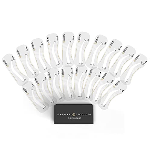 Parallel Products - Eyebrow Stencils - The Complete Reusable Brow Stencil Kit...