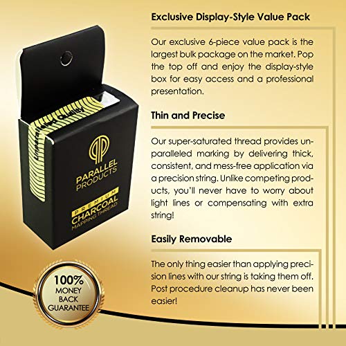 Parallel Products - Premium Eyebrow Mapping String for Microblading - Pre-Ink...