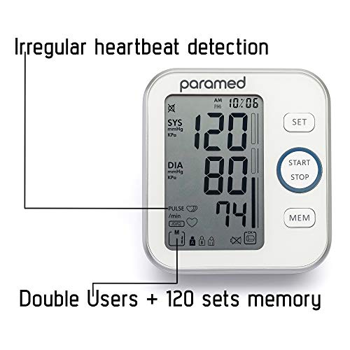 Paramed Blood Pressure Monitor Upper Arm