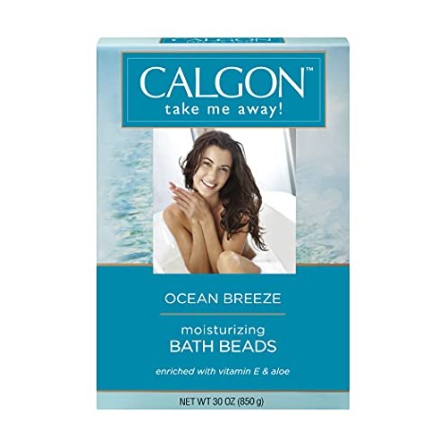 Calgon Ultra-Moisturizing Bath Beads, Ocean Breeze, 30 Ounce