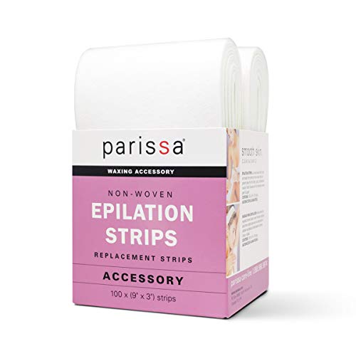 Parissa Epilation (Waxing) Non-Woven Cloth Strips, Replacement Strips for use...