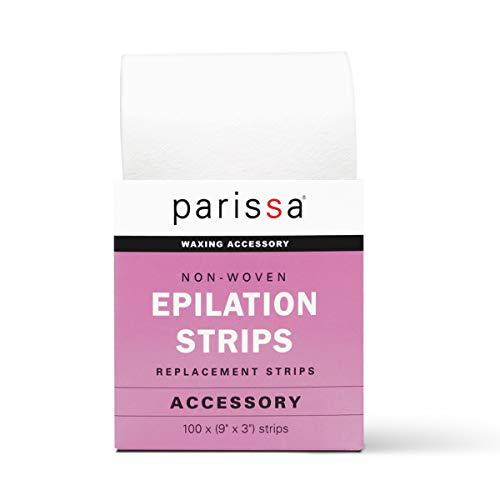 Parissa Epilation (Waxing) Non-Woven Cloth Strips, Replacement Strips for use...