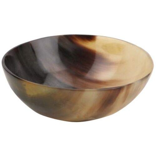 Genuine Ox Horn Palm Lathering Shave Bowl