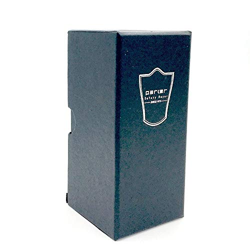 Parker Safety Razor 100% Silvertip Badger Bristle Shaving Brush–Chrome Handle...