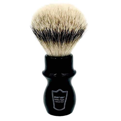 Parker Safety Razor, 100% Silvertip Badger Mug Shaving Brush with Brush Stand...