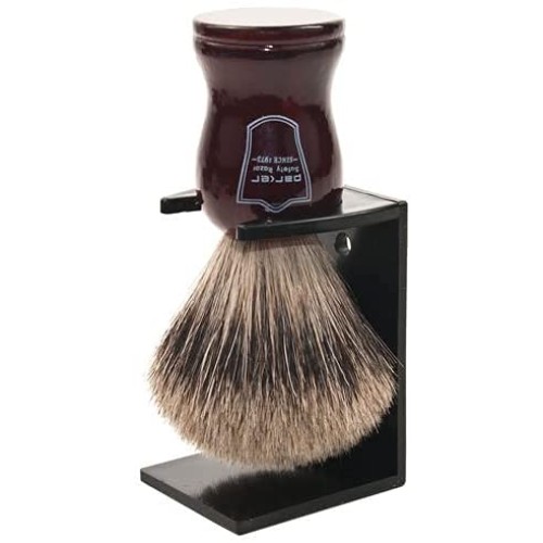 Parker Safety Razor Premium Handmade"LONG LOFT" 3-Band Pure Badger Bristle Sh...