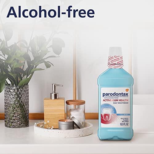 Parodontax Active Gum Health Mouthwash, Antiplaque and Antigingivitis Mouthwa...