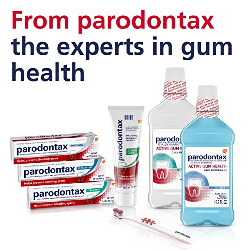 Parodontax Active Gum Health Mouthwash, Antiplaque and Antigingivitis Mouthwa...