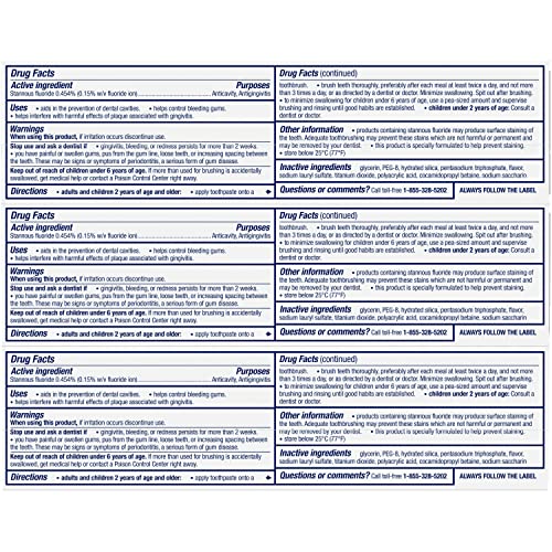 Parodontax Toothpaste for Bleeding Gums, Gingivitis Treatment and Cavity Prev...