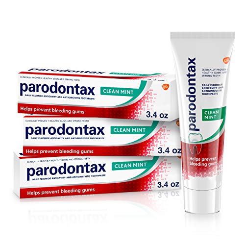 Parodontax Toothpaste for Bleeding Gums, Gingivitis Treatment and Cavity Prev...