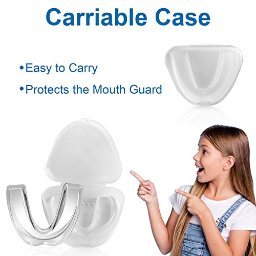 Kids Mouth Guard for Grinding Teeth, Pack of 6 Night Guard for Teeth Whitenin...