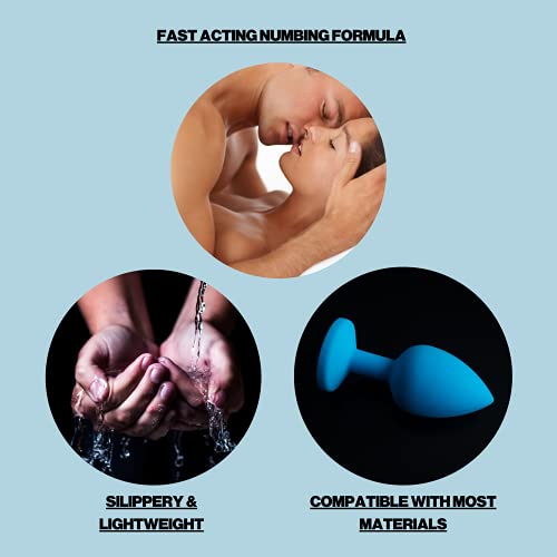 Passion Lubes Maximum Strength Anal Desensitizing Lube, 8.25 fl oz