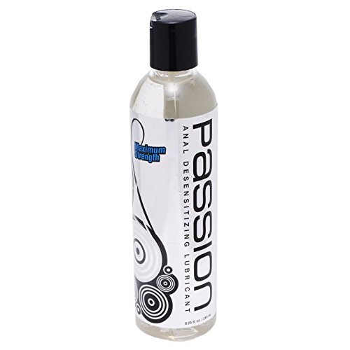 Passion Lubes Maximum Strength Anal Desensitizing Lube, 8.25 fl oz