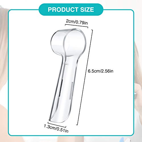 12 Pieces Electric Toothbrush Cover Brush Head Protection Cover Reusable Elec...