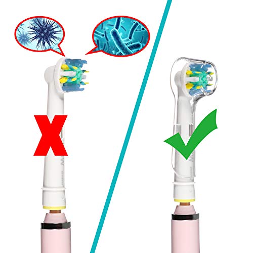 12 Pieces Electric Toothbrush Cover Brush Head Protection Cover Reusable Elec...