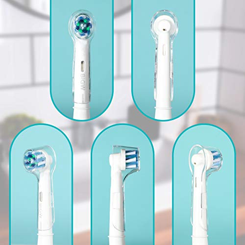 12 Pieces Electric Toothbrush Cover Brush Head Protection Cover Reusable Elec...
