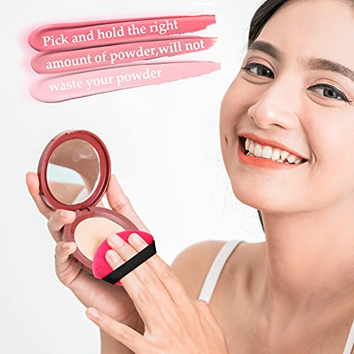 15 Pieces Powder Puff Triangle Makeup Puff Pure Cotton Powder Velour Face Ult...