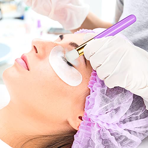 24 Pieces Lash Shampoo Brushes Set with Transparent Travel Plastic Tubes, Eye...