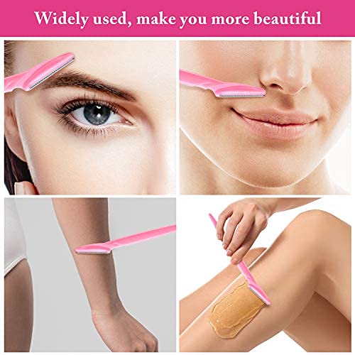45 Pieces Eyebrow Razors Multipurpose Exfoliating Dermaplaning Tool Shaving G...