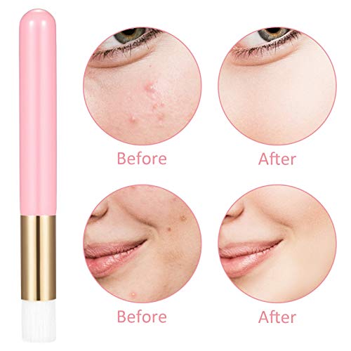 5 Pieces Lash Shampoo Brushes Facial Cleansing Brushes Nose Pore Deep Cleanin...