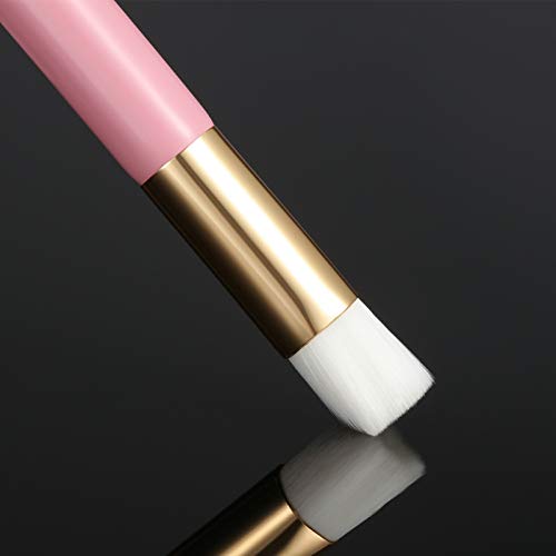 5 Pieces Lash Shampoo Brushes Facial Cleansing Brushes Nose Pore Deep Cleanin...