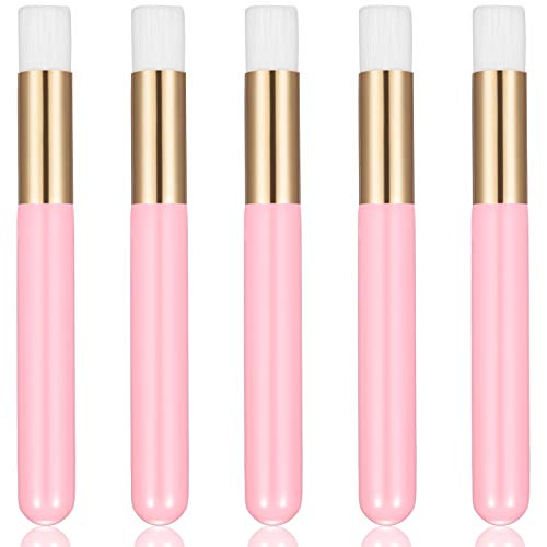 5 Pieces Lash Shampoo Brushes Facial Cleansing Brushes Nose Pore Deep Cleanin...