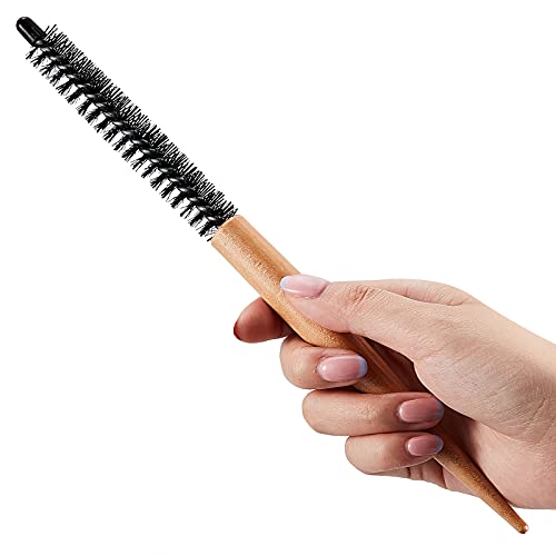Small Round Hair Brush Mini Round Comb Quiff Roller Comb Hair Styling Brush S...