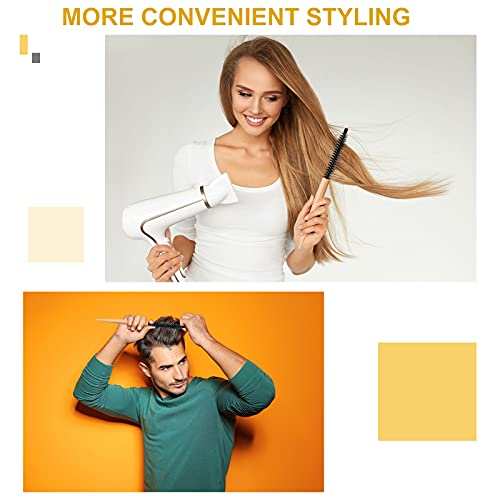 Small Round Hair Brush Mini Round Comb Quiff Roller Comb Hair Styling Brush S...