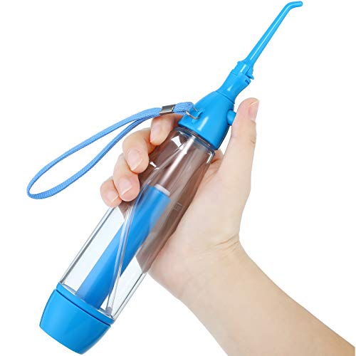 Tonsil Stone Remover Dental Water Jet Flosser Manual Pump Type Low Pressure I...