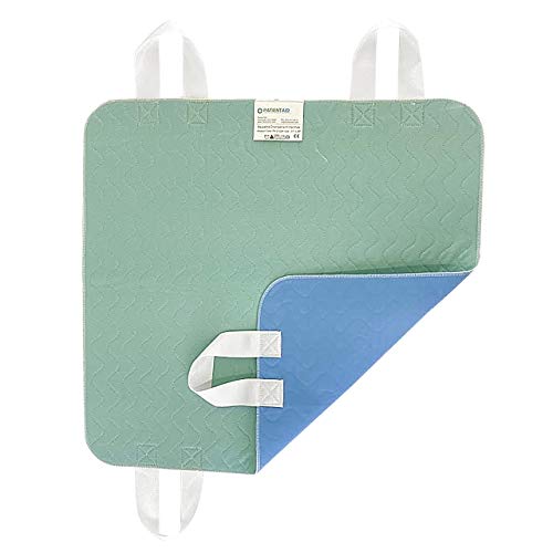 Patient Aid 21" x 22" Chair Pad with Handles - Incontinence Chair Protector L...