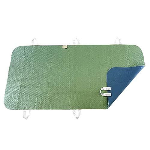 Patient Aid 34" x 72" Positioning Bed Pad with Handles | Incontinence Mattres...