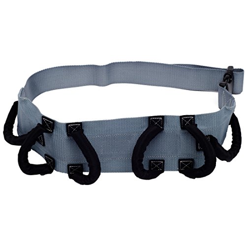 Patient Aid Gait Belt with Padded Handles & Quick Release Buckle, Long Strap ...